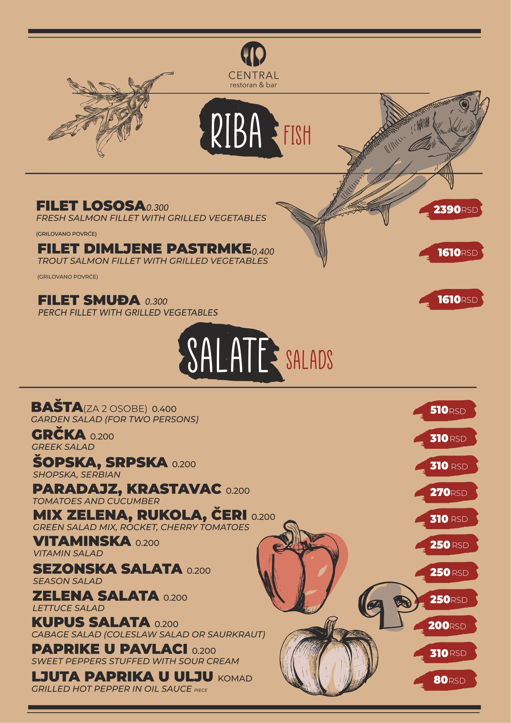 Menu 8