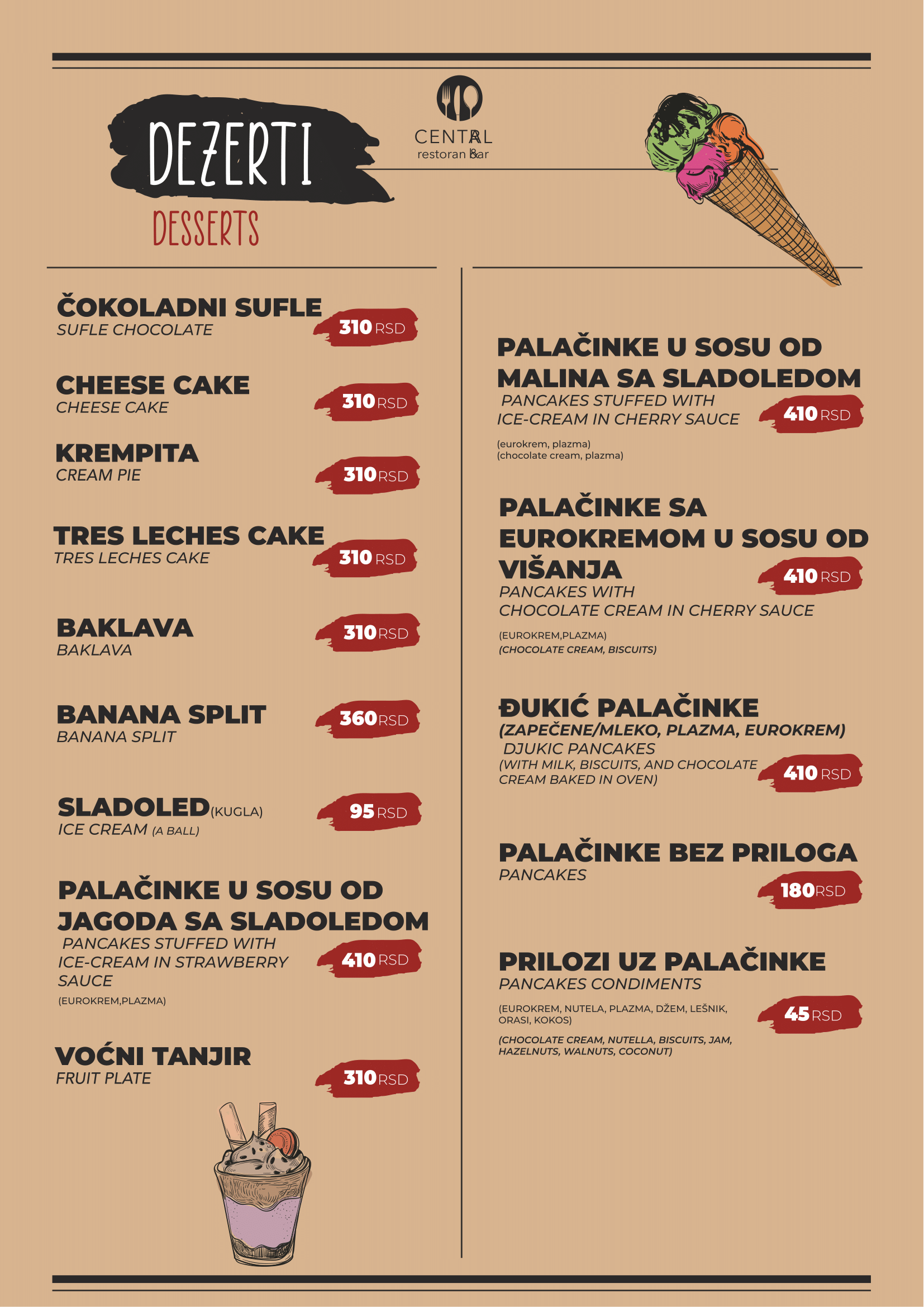 Menu 9