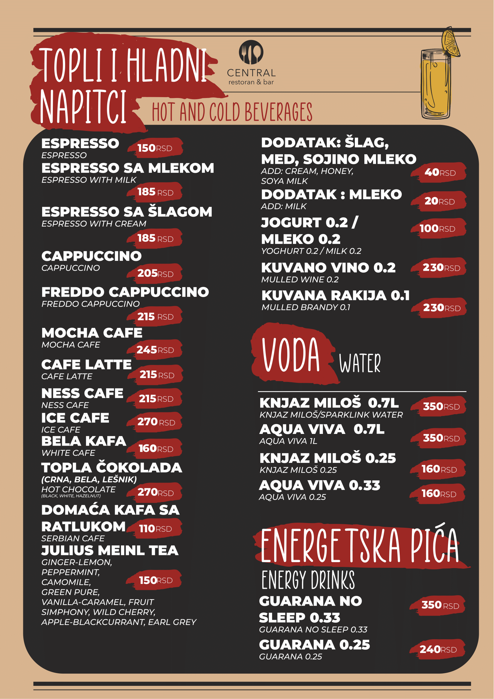 Menu 10